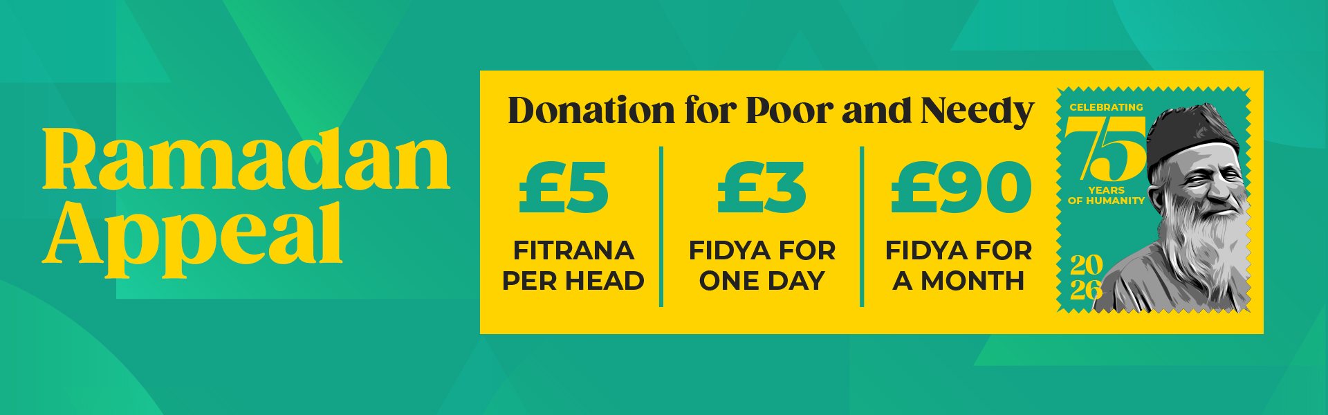 Ramadan Appeal Banner