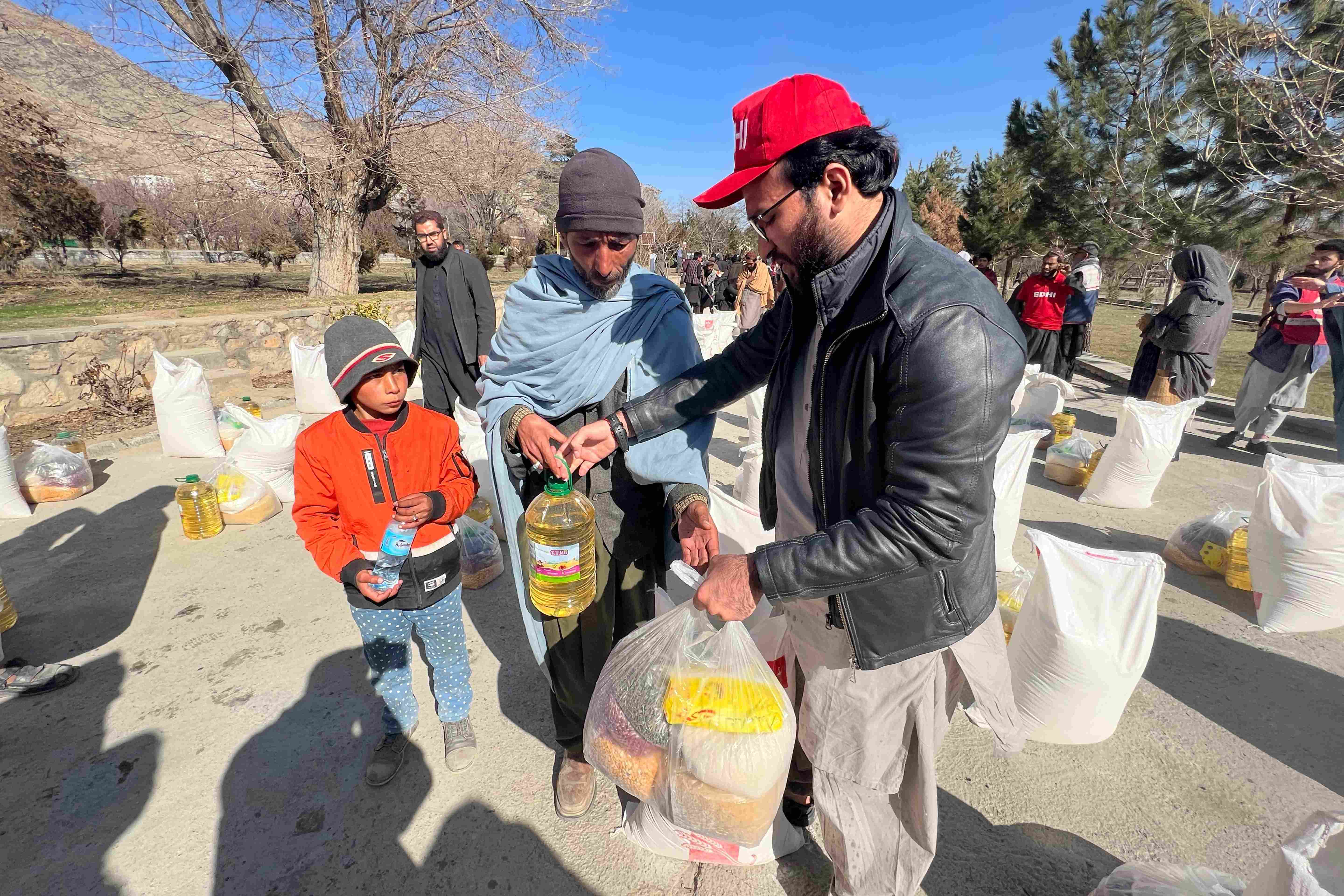 Food Pack Distribution