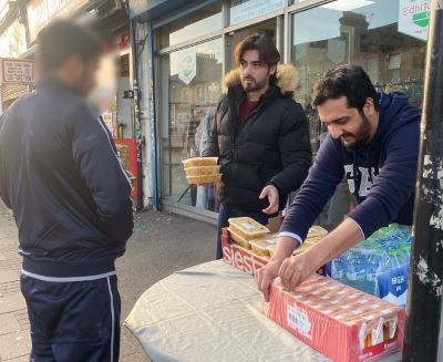 Edhi Foundation UK Food Distribution